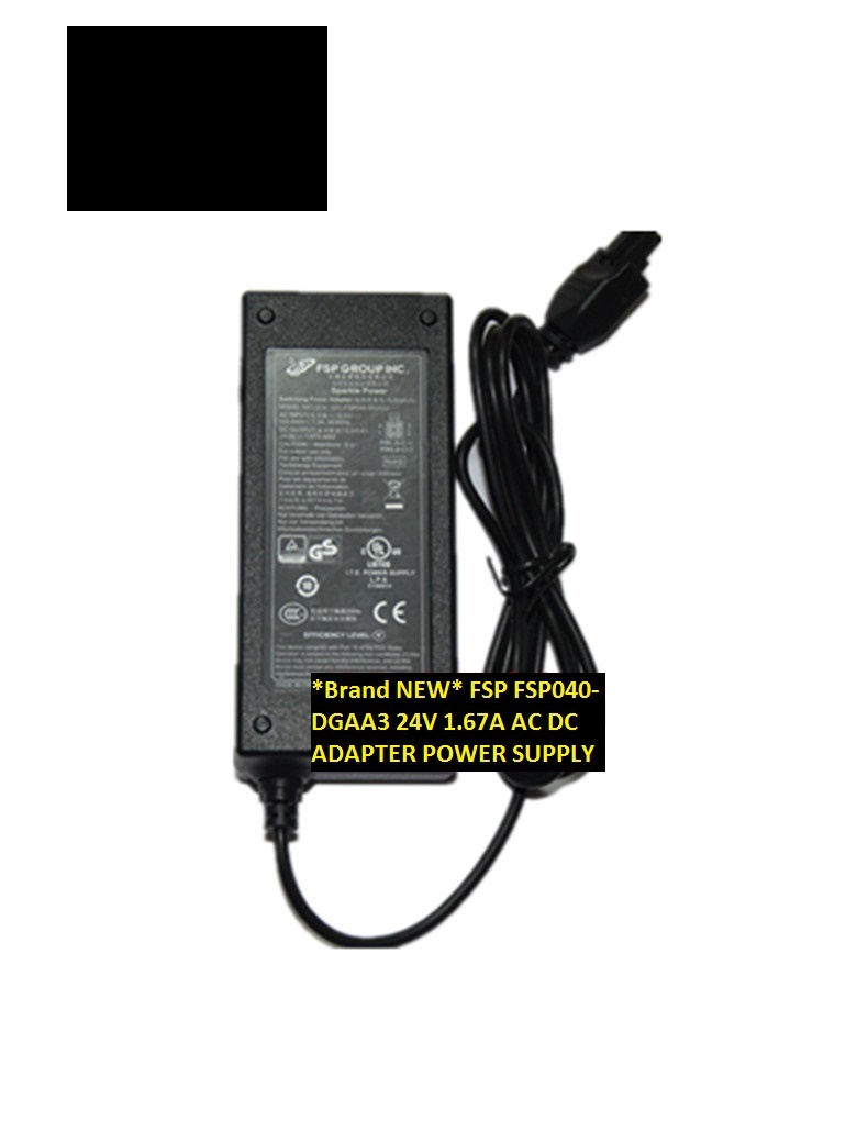 *Brand NEW*24V 1.67A AC DC ADAPTER FSP FSP040-DGAA3 POWER SUPPLY